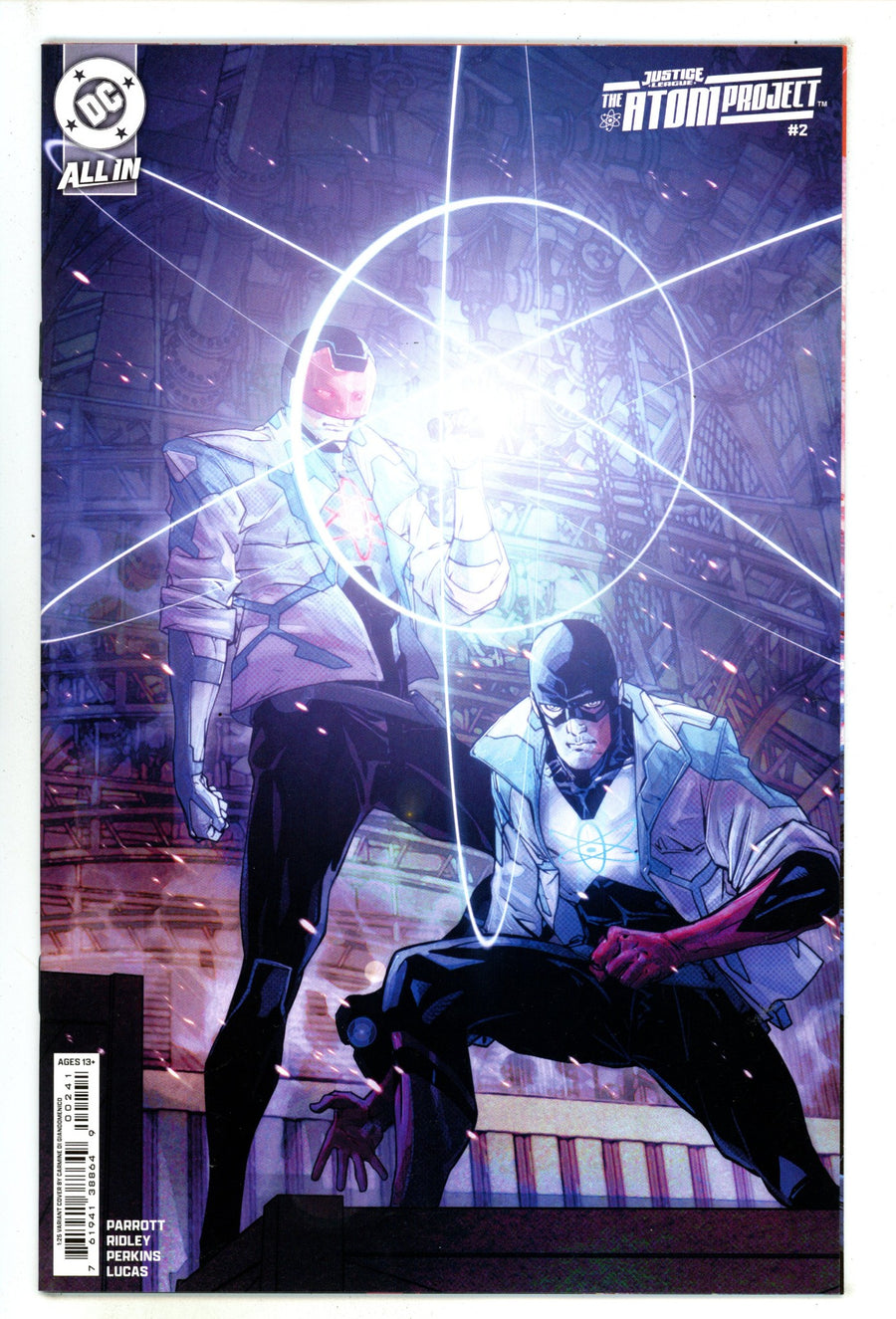 Justice League: The Atom Project 2 NM (9.4) (2025) Giandomenico Incentive Variant 