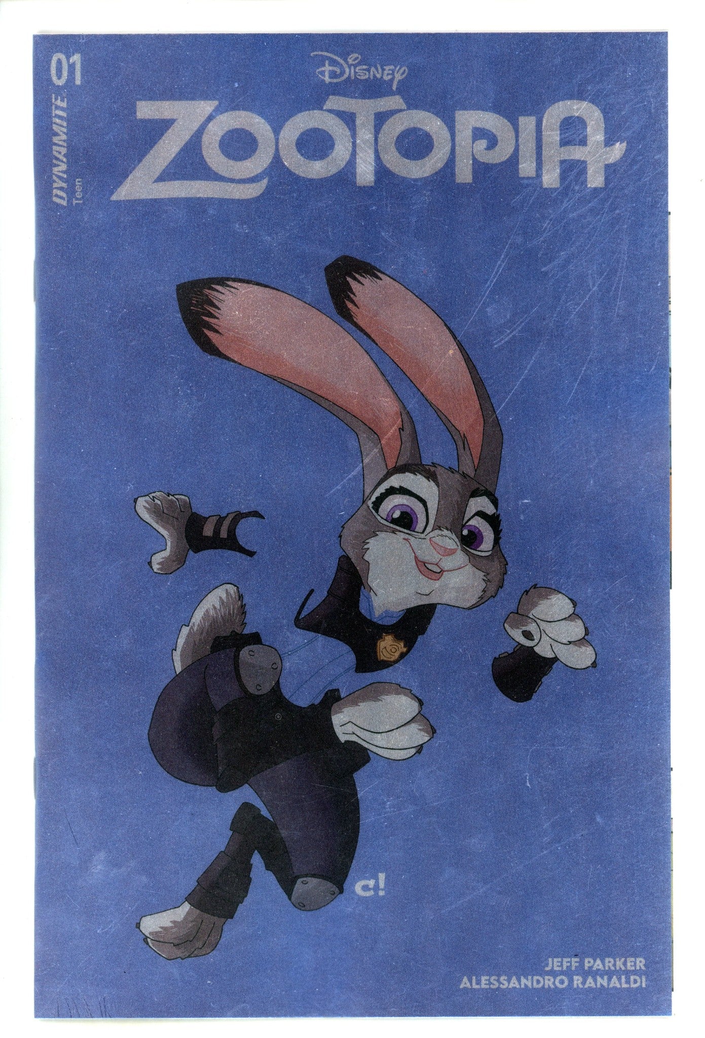 Zootopia 1 Rousseau Negative Space Foil Incentive Variant NM+ (2025)