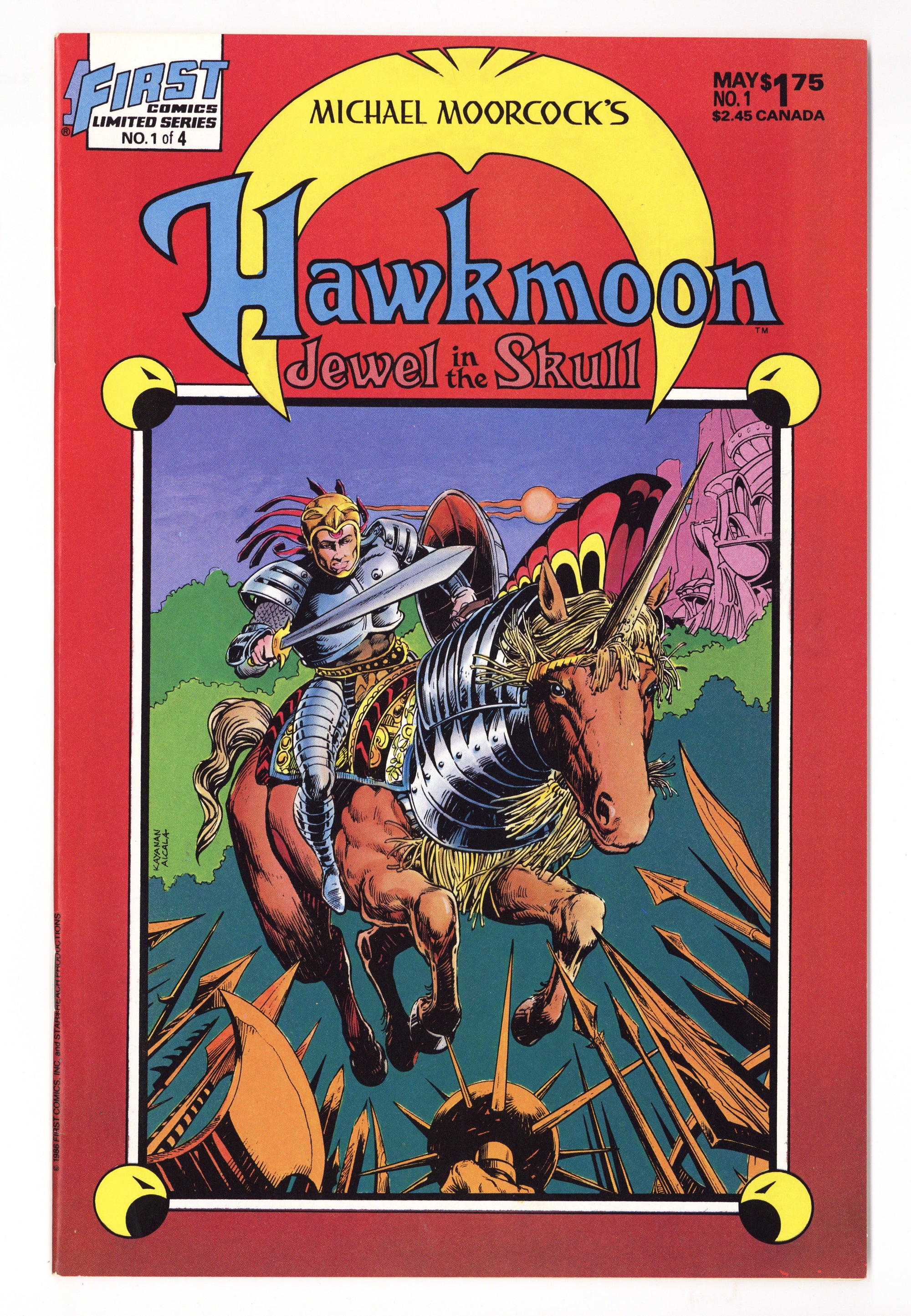 Hawkmoon: The Jewel in the Skull 1 High Grade (1986) 