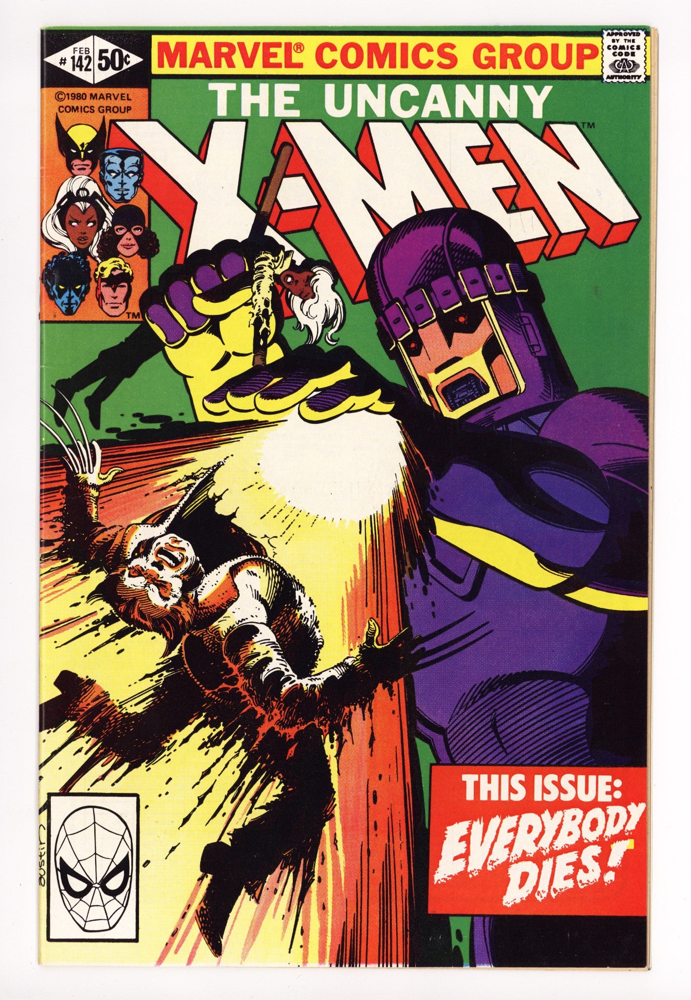 The Uncanny X-Men Vol 1 142 FN/VF (7.0) (1981) 