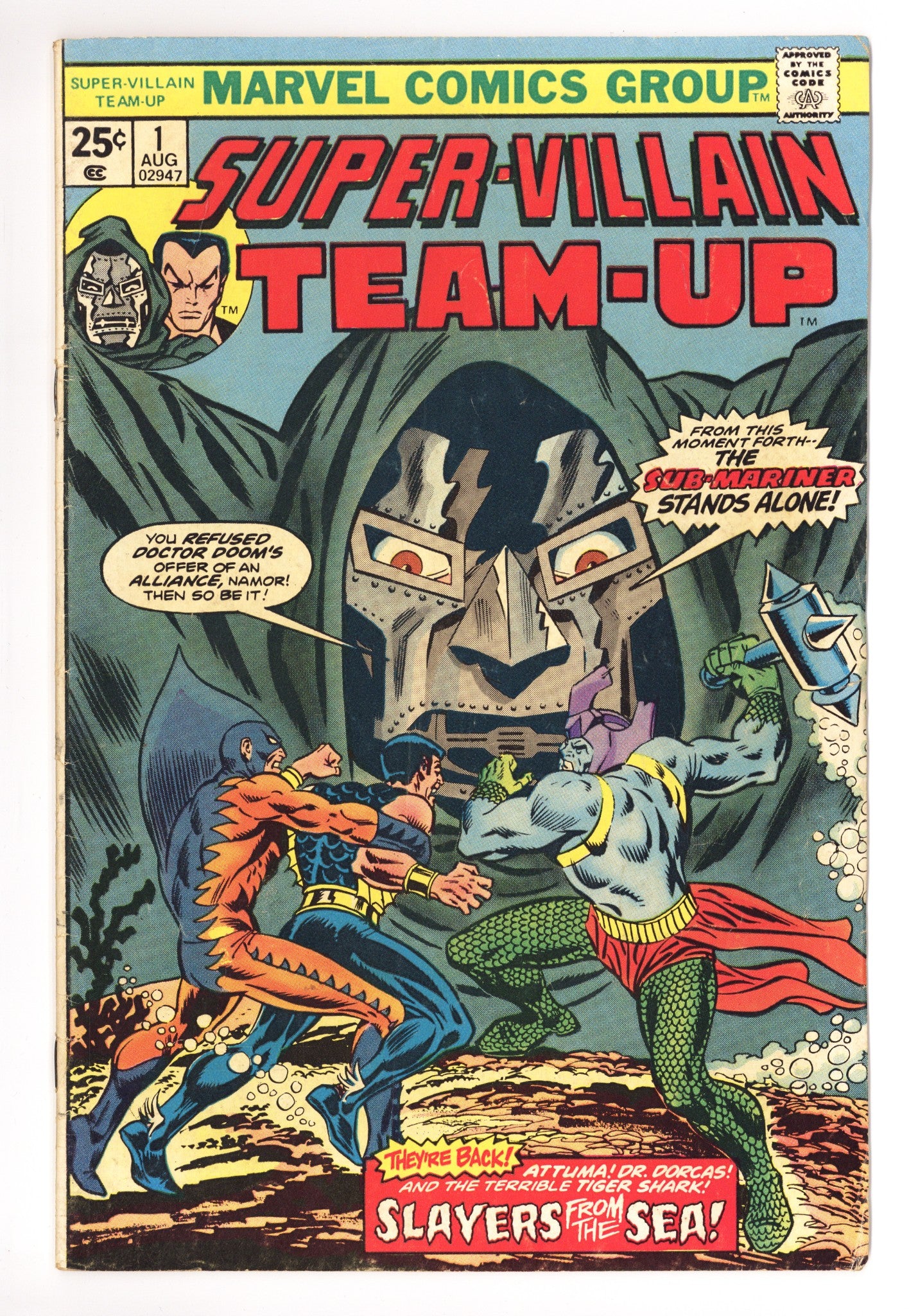 Super-Villain Team-Up 1 Very Low Grade (1975) 