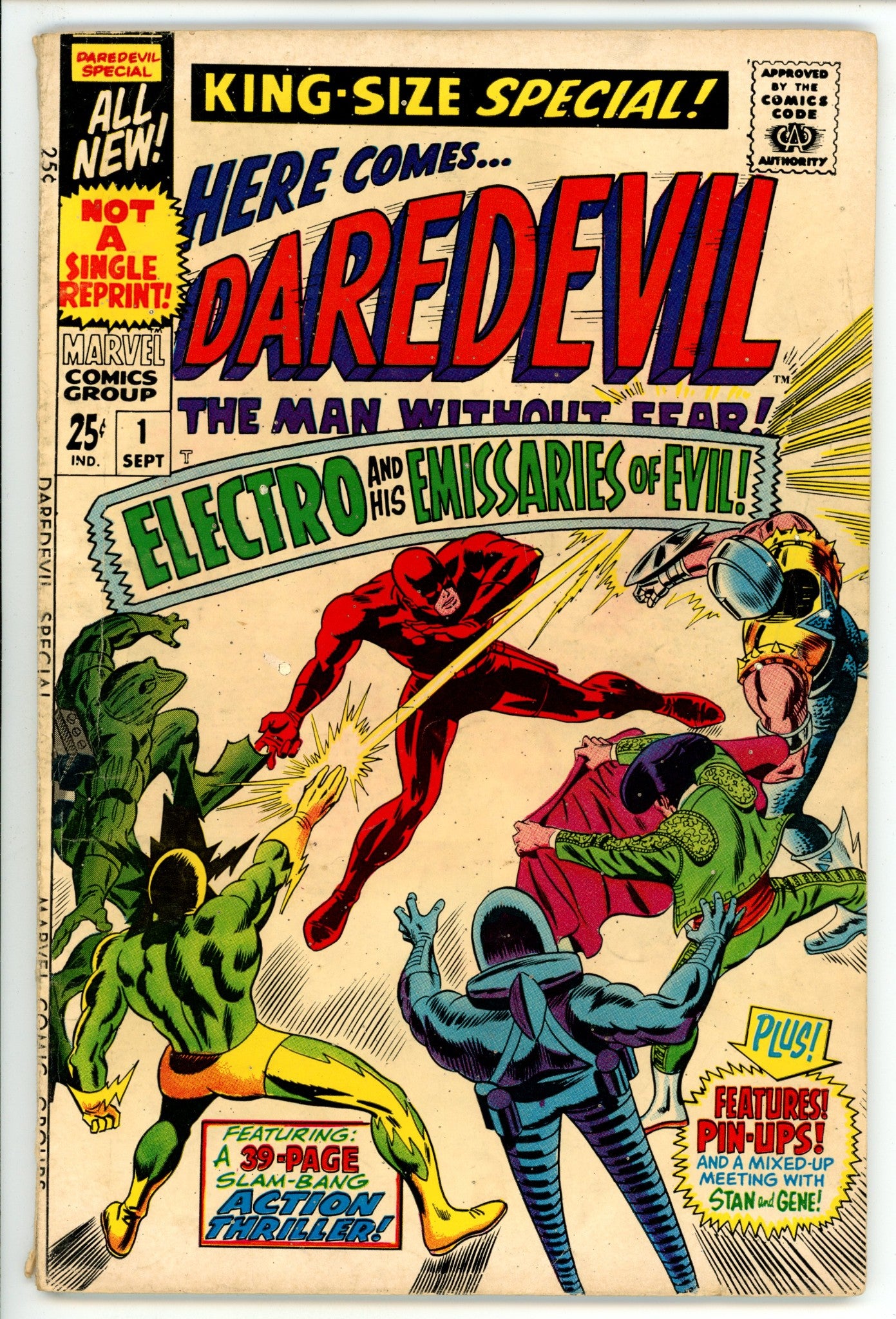 Daredevil Annual Vol 1 1 VG+ (4.5) (1967) 