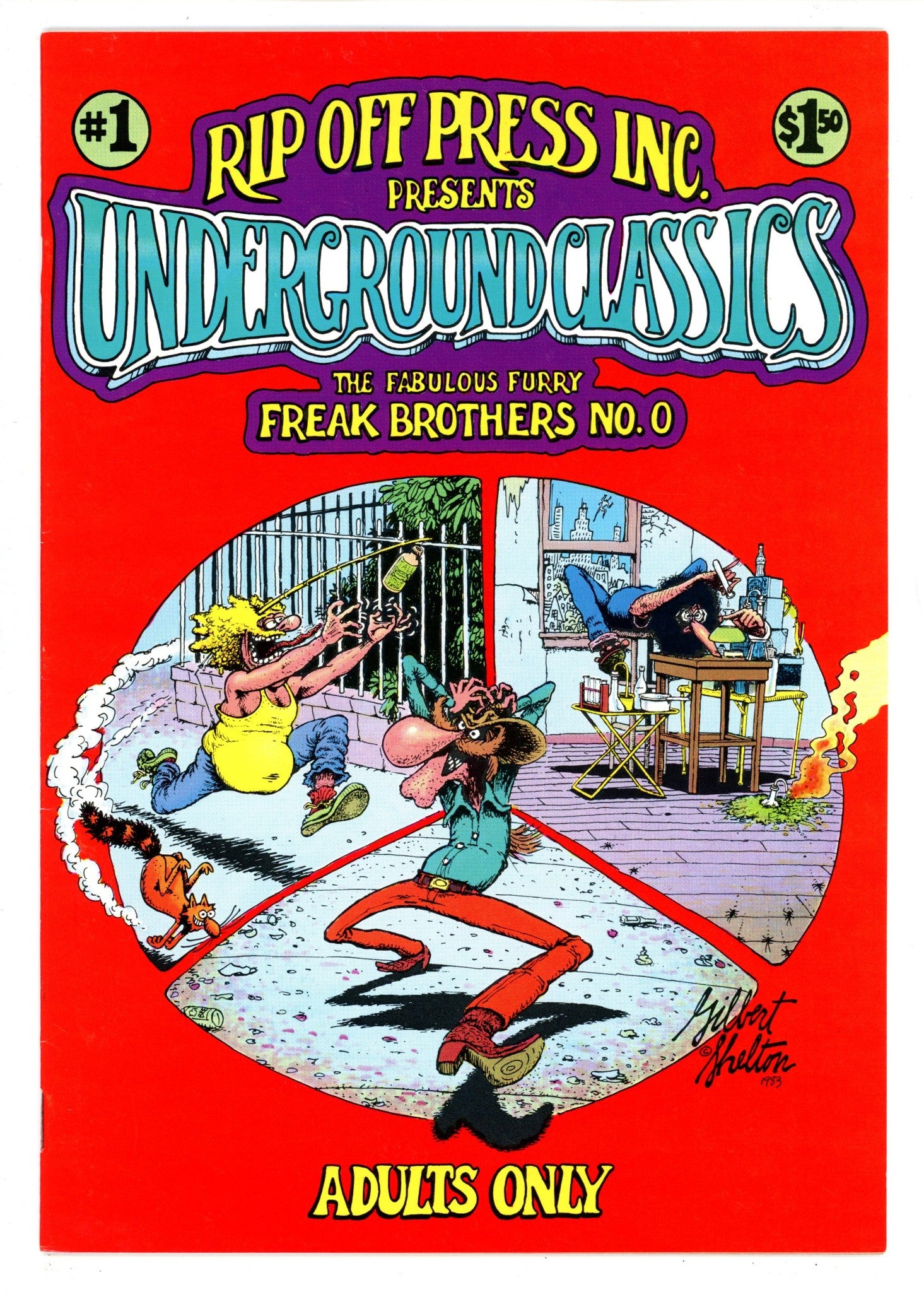 Underground Classics 1 FN/VF (7.0) (1985) 