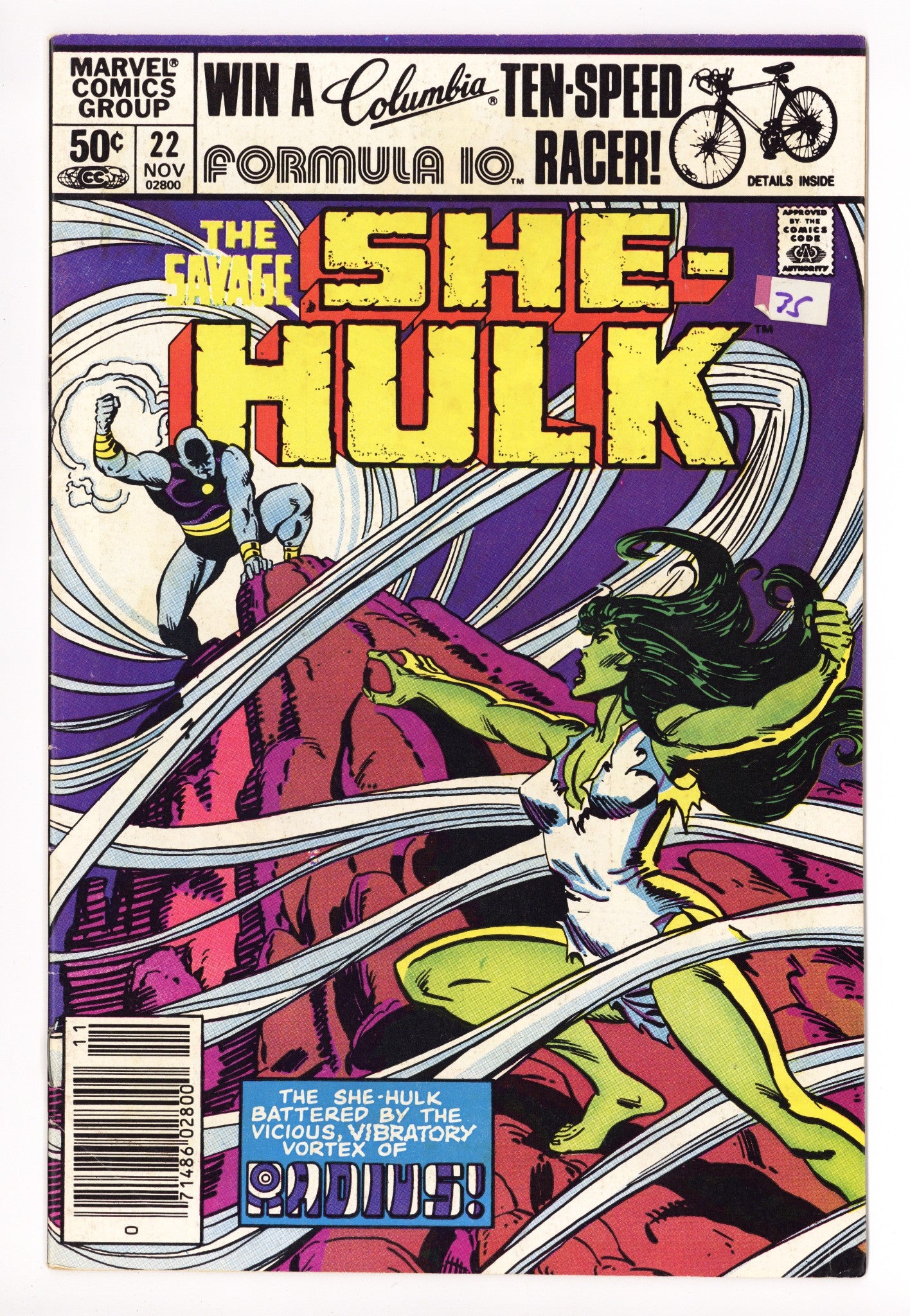 The Savage She-Hulk 22 Mid Grade (1981) Newsstand 