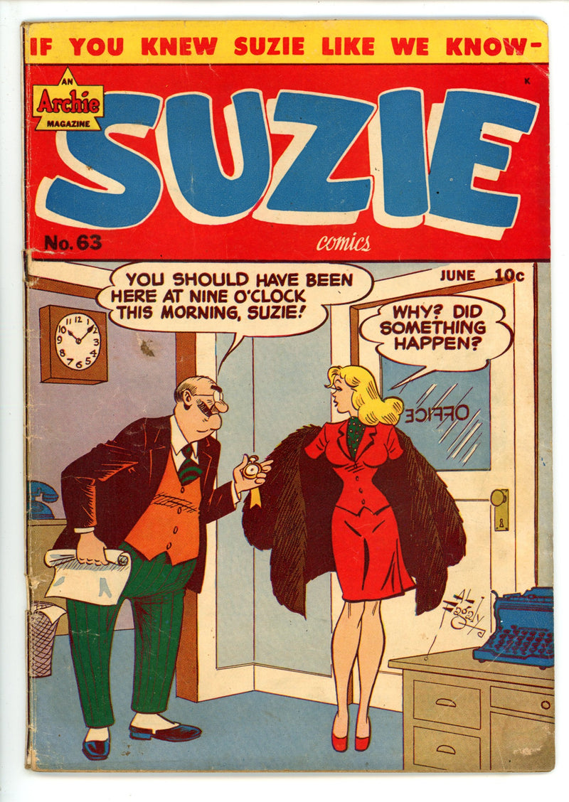 Suzie Comics 63 VG- (3.5) (1948) 
