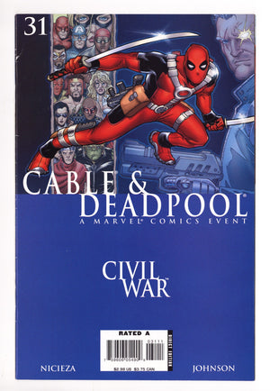 Cable & Deadpool Vol 1 31 Mid Grade (2006)