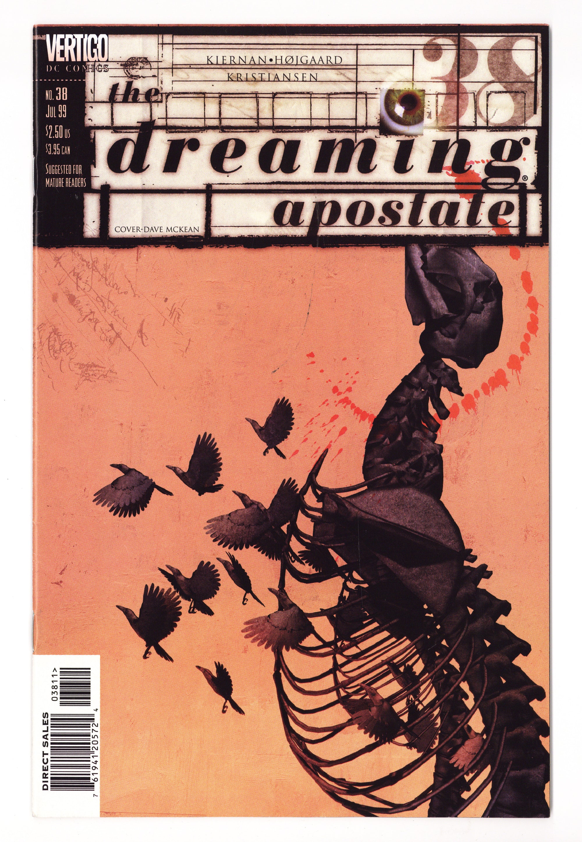 The Dreaming 38 Mid Grade (1999) 