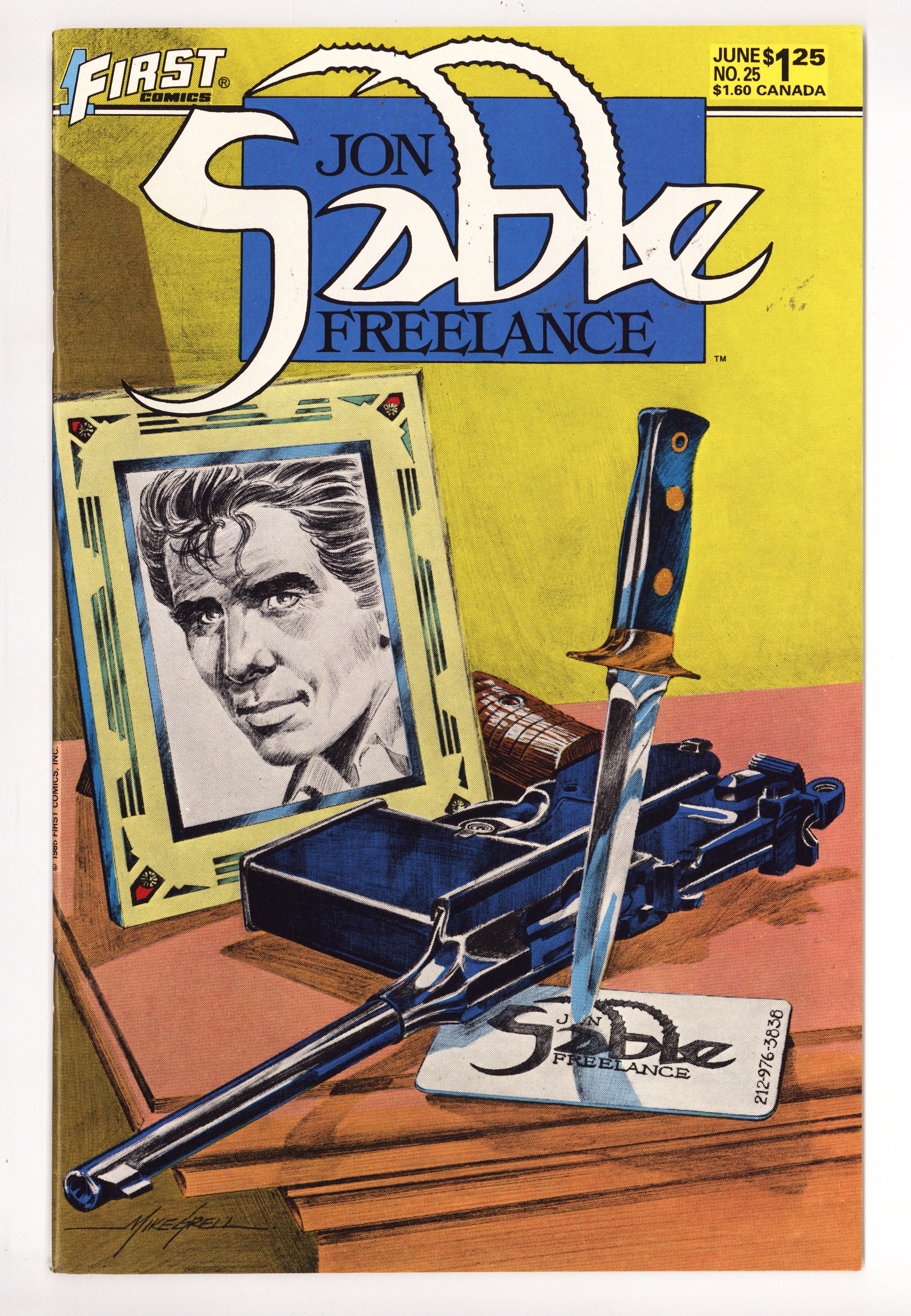 Jon Sable, Freelance 25 High Grade (1985) 