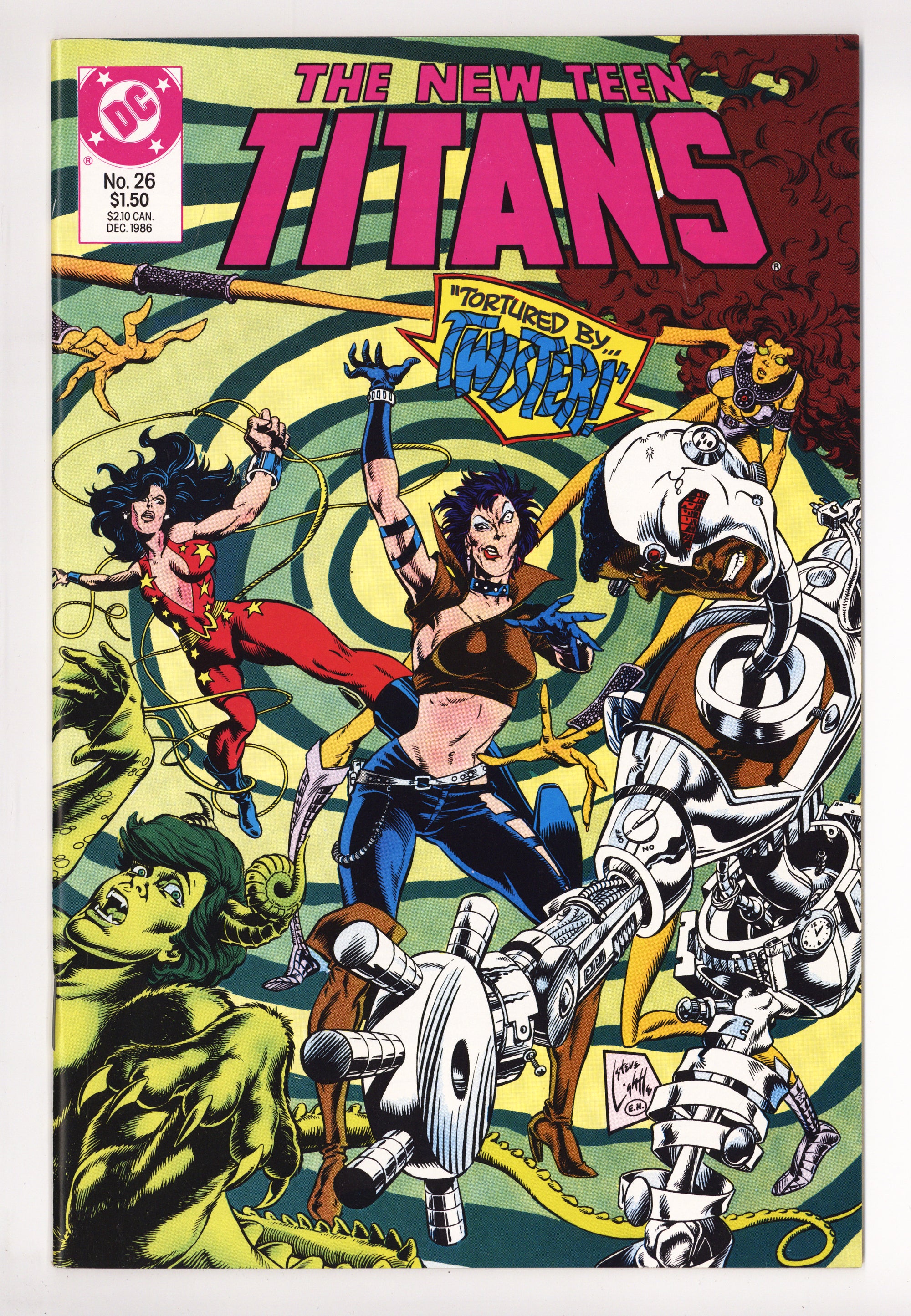 The New Teen Titans Vol 2 26 High Grade (1986) 