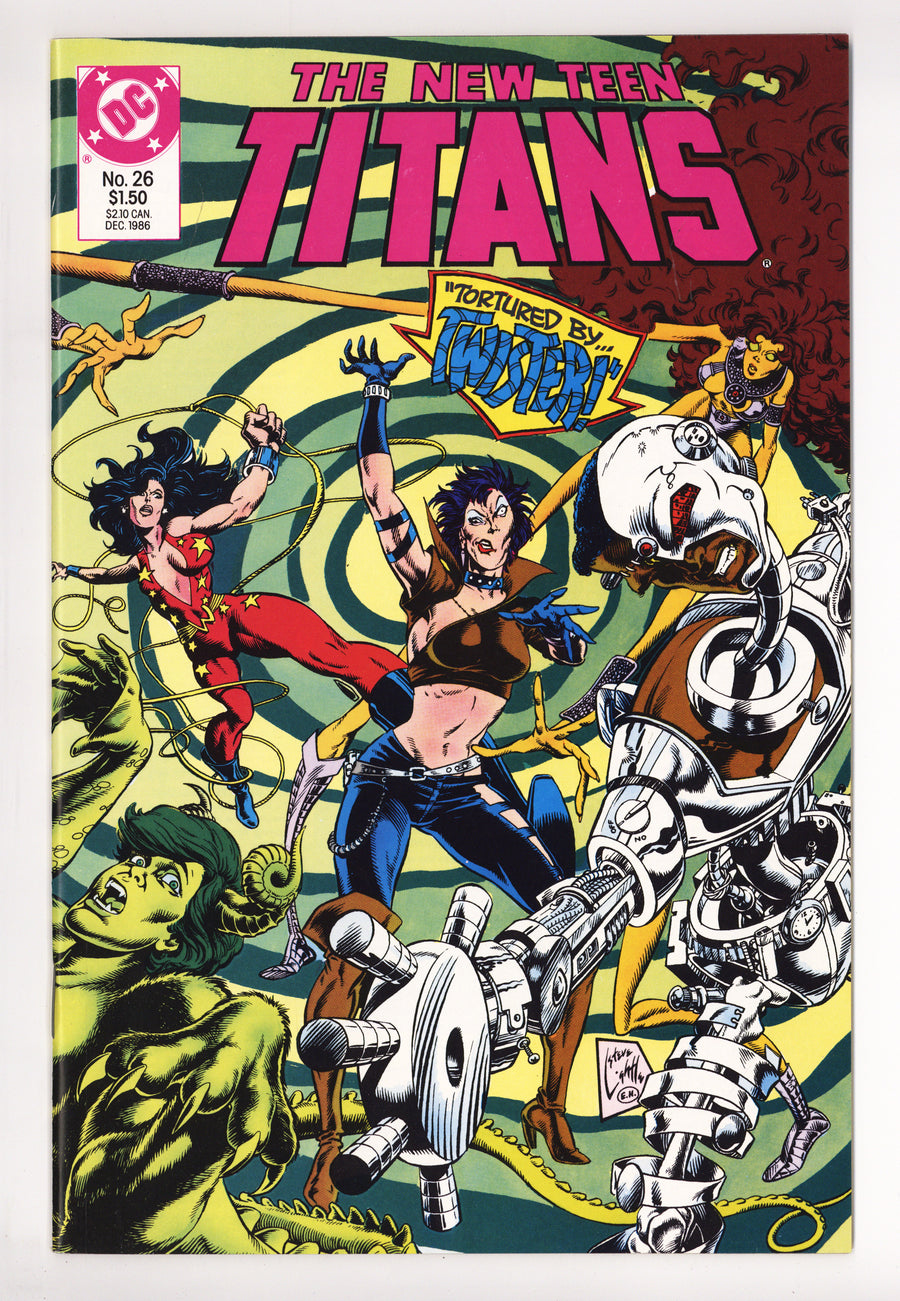 The New Teen Titans Vol 2 26 High Grade (1986) 
