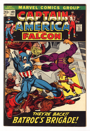 Captain America Vol 1 149  VF- (7.5)   (1972)