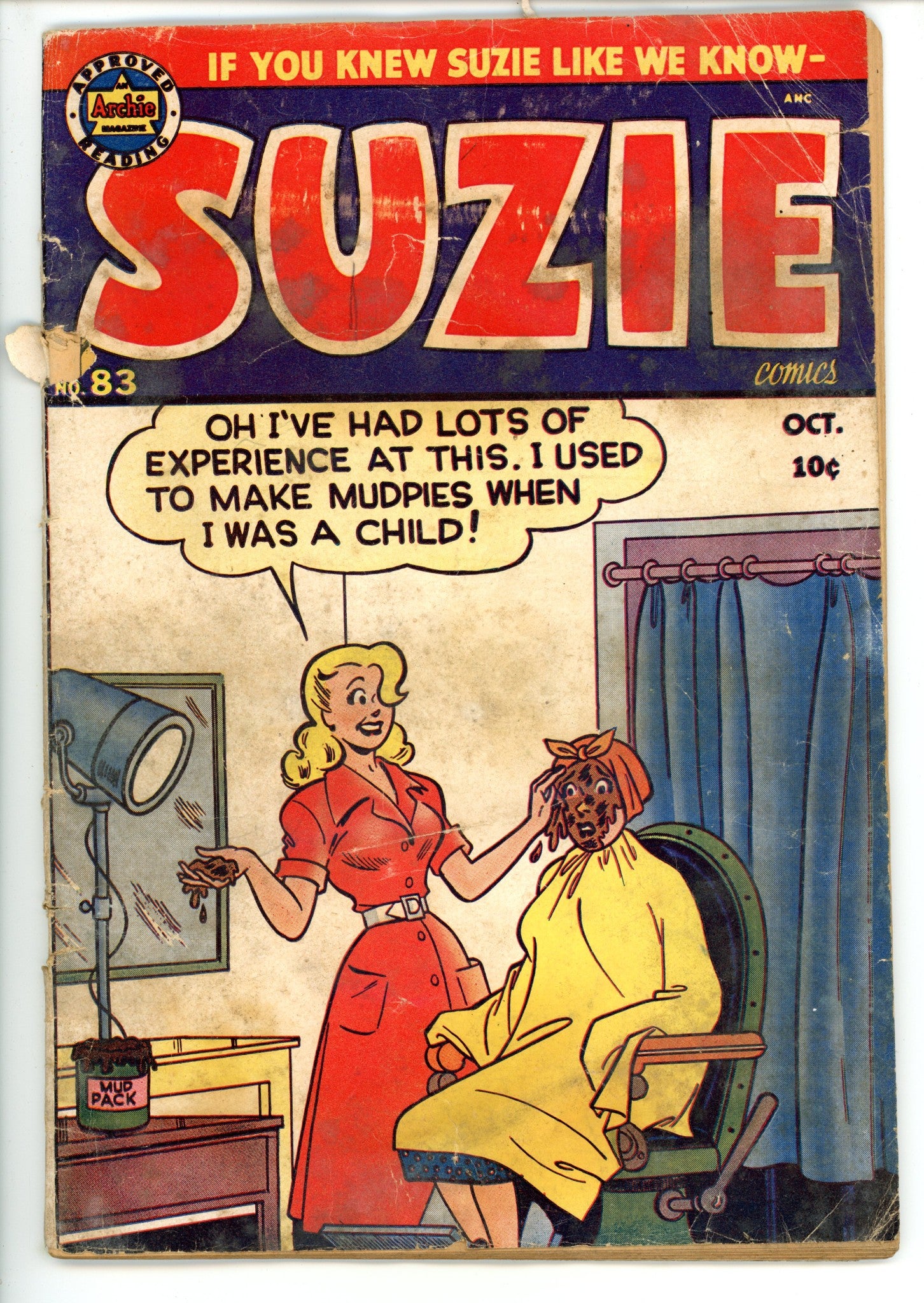 Suzie Comics 83 GD+ (2.5) (1951) 