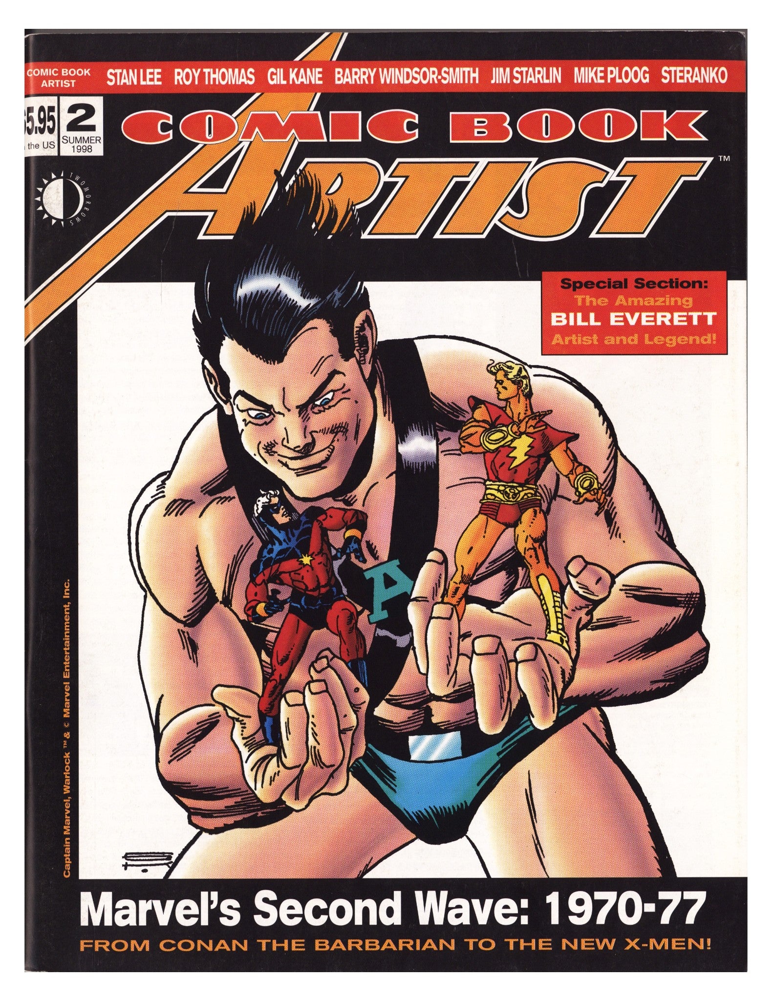 Comic Book Artist Vol 1 2 Low Grade (1998) 