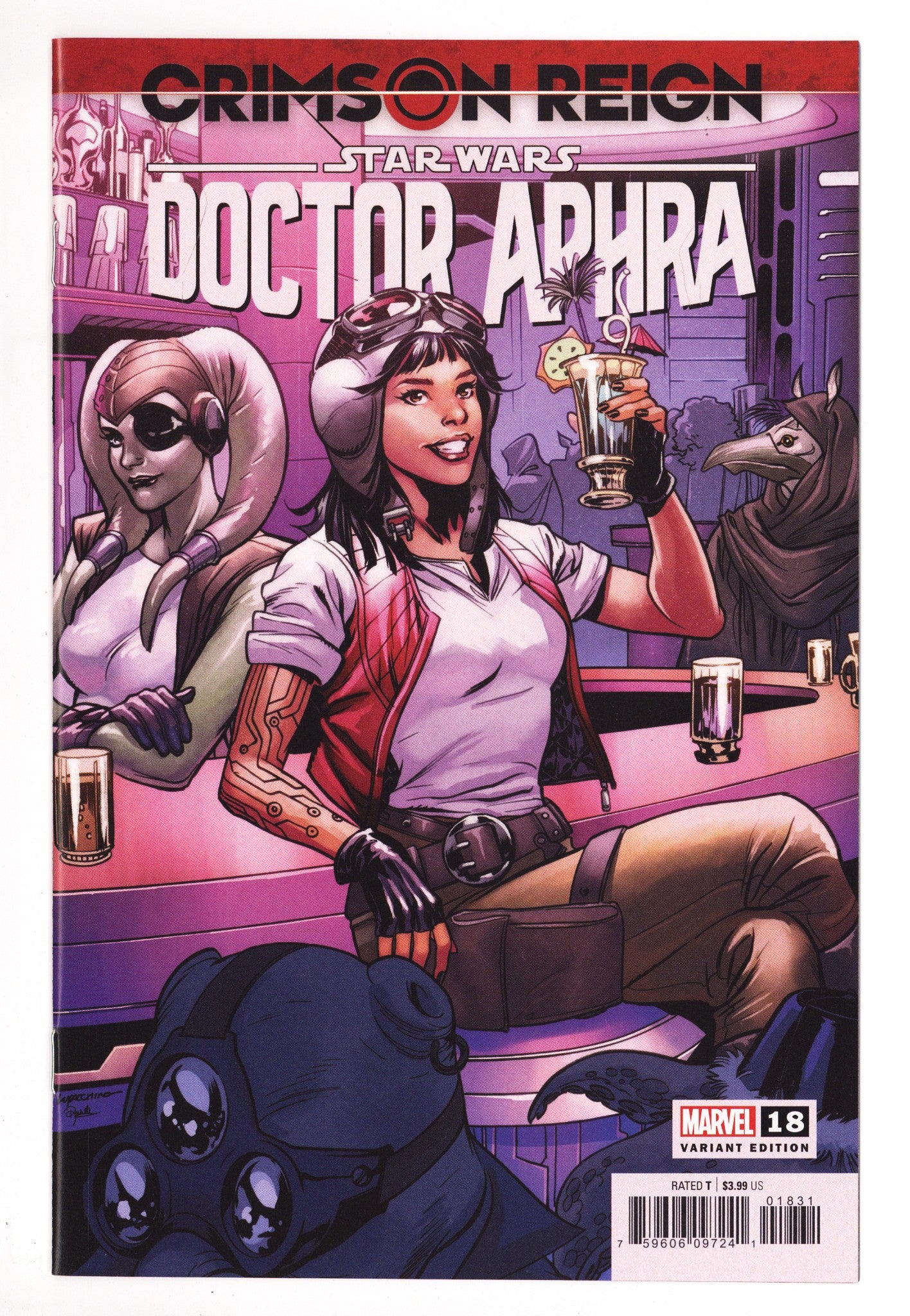 Star Wars: Doctor Aphra Vol 2 18 High Grade (2022) Lupacchino Variant 
