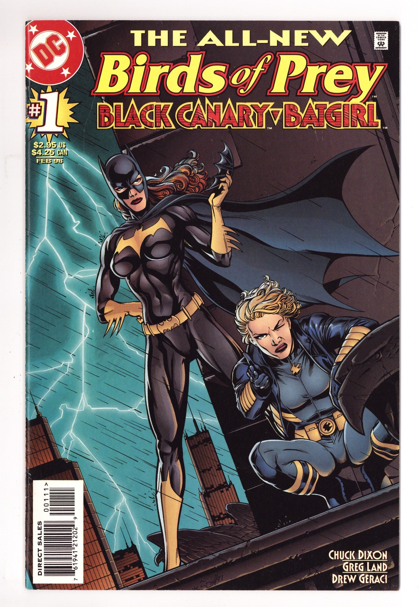 Birds of Prey: Batgirl 1 Mid Grade (1998) 