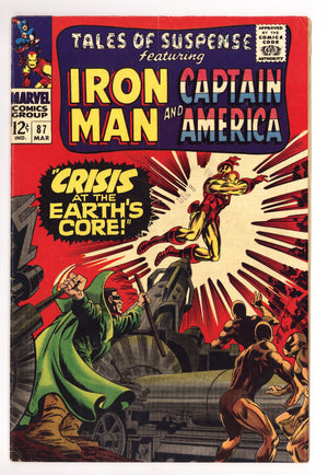 Tales of Suspense Vol 1 87 VG- (3.5) (1967)