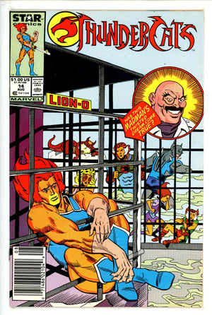 Thundercats 14 VF- (7.5) (1987) Newsstand