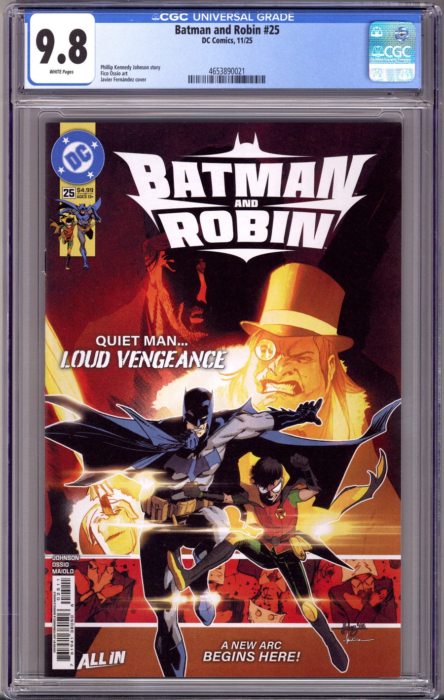 Batman and Robin Vol 3 25 CGC 9.8 (NM/M) (2025) 