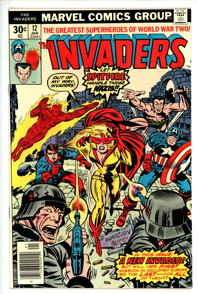 The Invaders Vol 1 12 VF (1977)