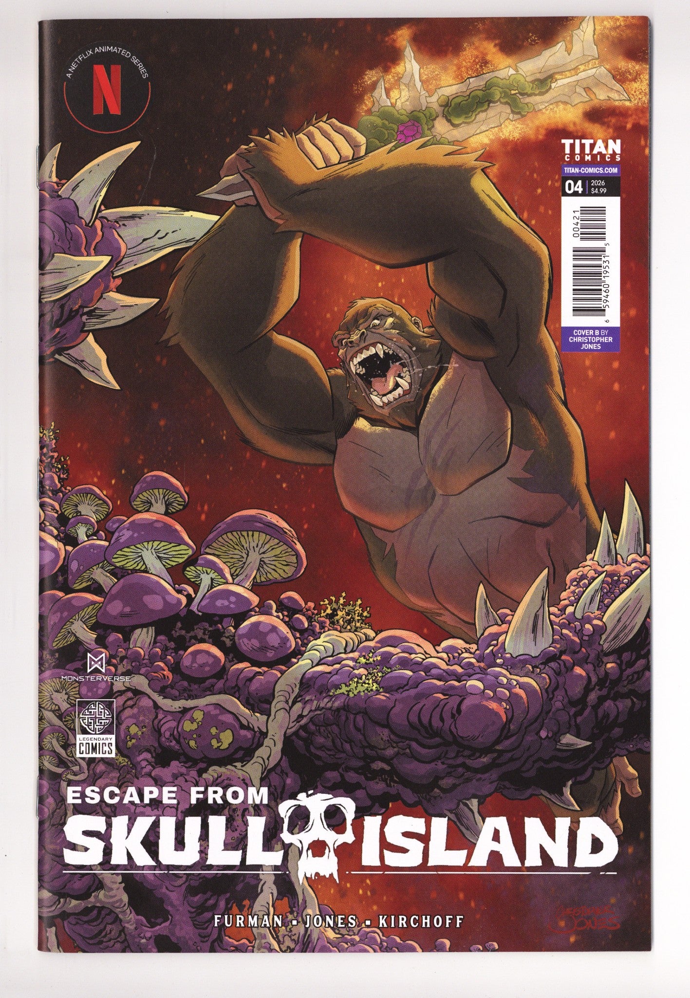 Escape From Skull Island  4 Jones  Variant   (2026)