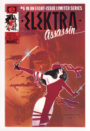 Elektra: Assassin 6 Mid Grade (1987)