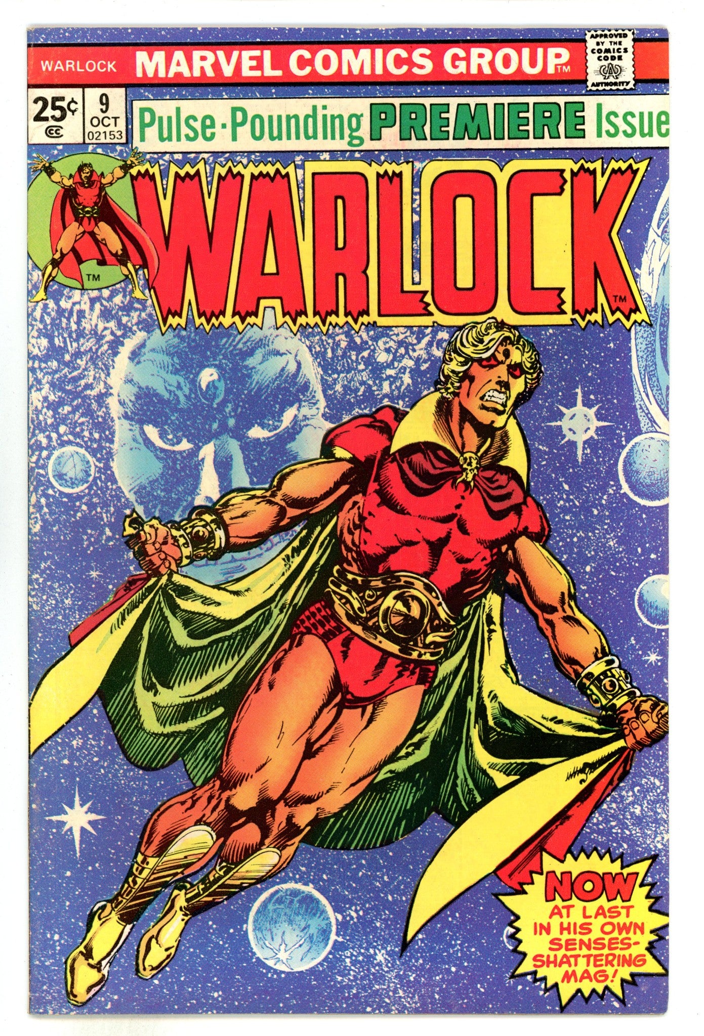 Warlock Vol 1 9 FN (6.0) (1975) 