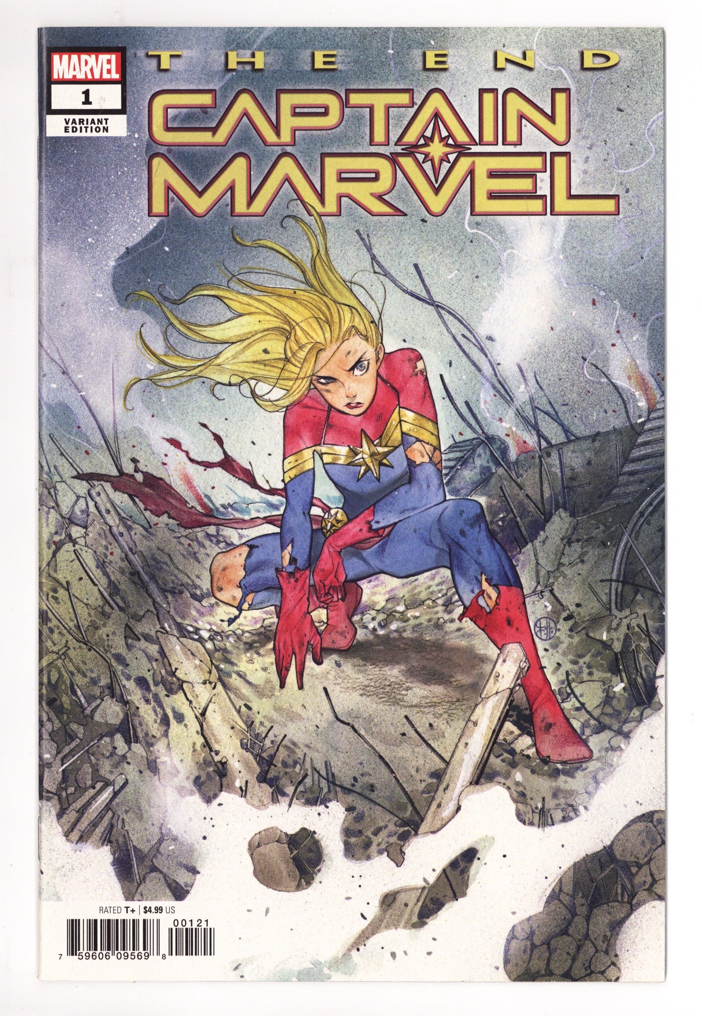 Captain Marvel: The End   1  NM- (9.2)   (2020) Momoko     Variant  
