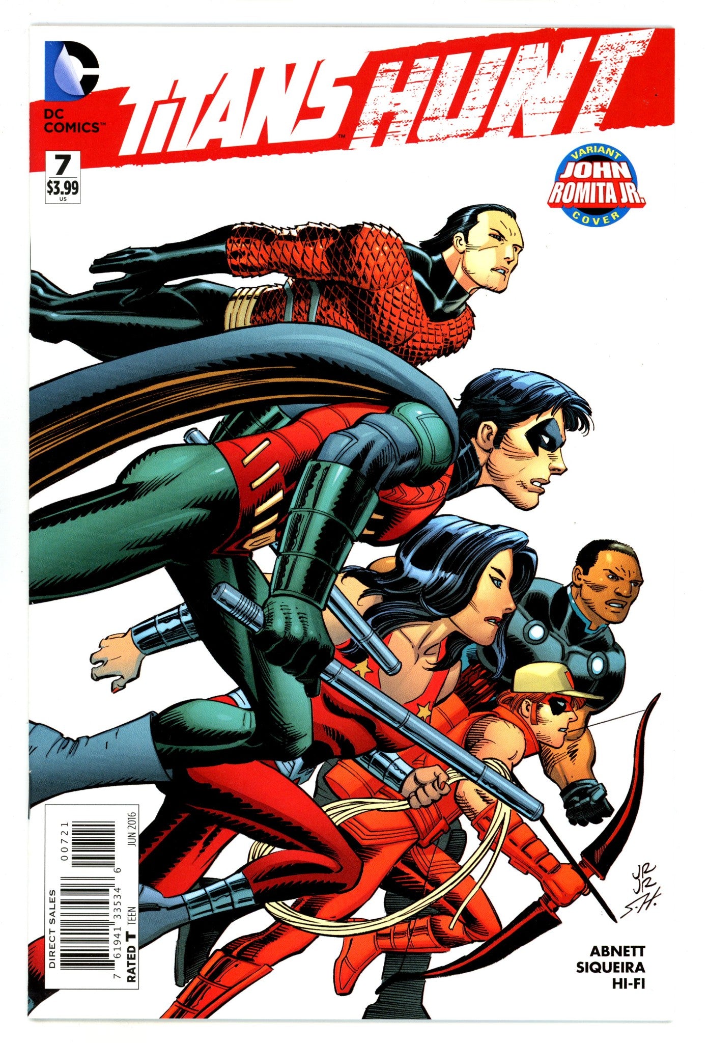 Titans Hunt 7 High Grade (2016) Jr. Variant 