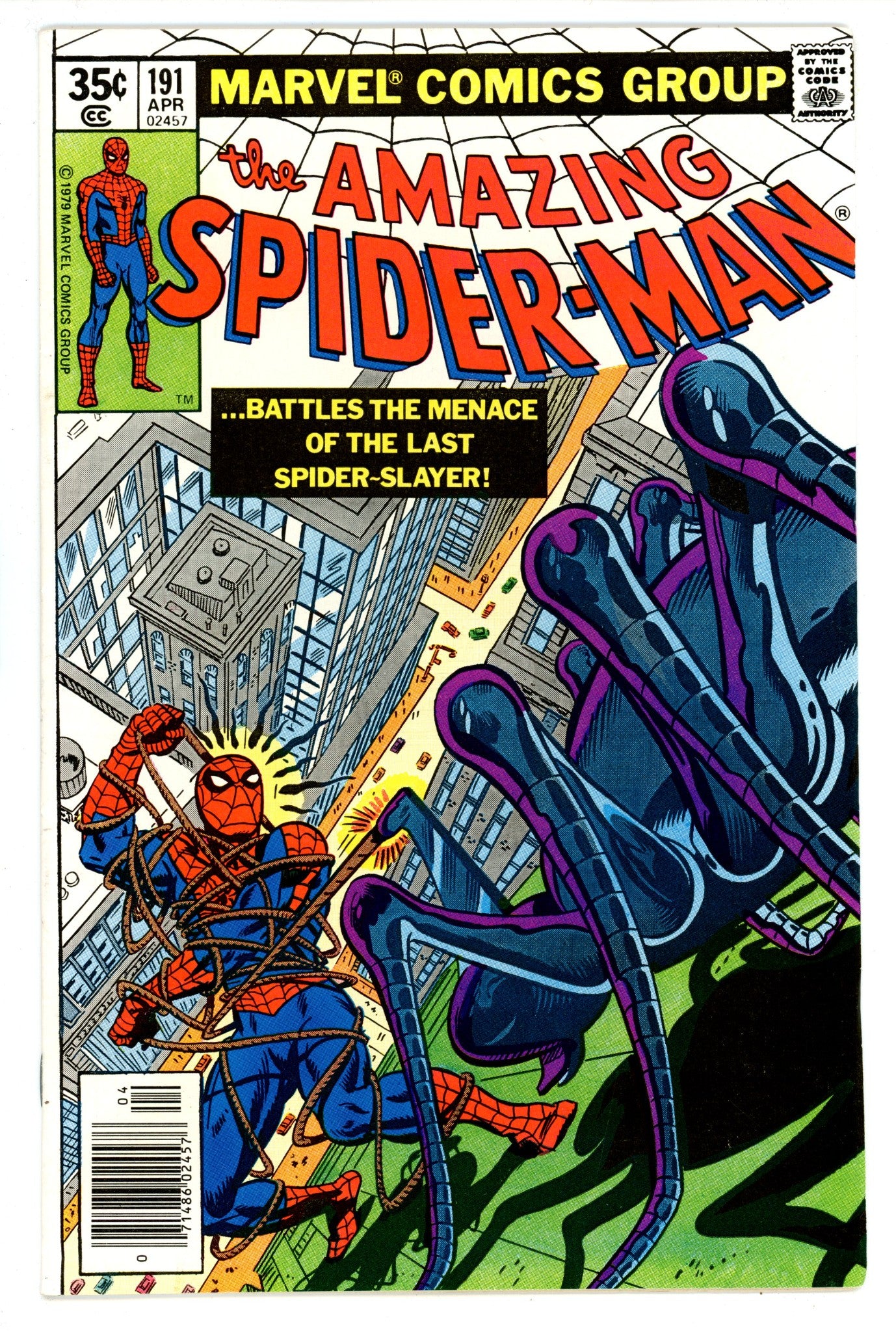 The Amazing Spider-Man Vol 1 191 VF- (7.5) (1979) 