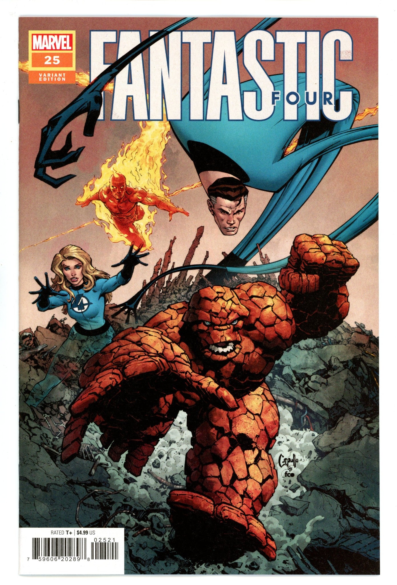 Fantastic Four Vol 7 25 Capullo Variant (2024)