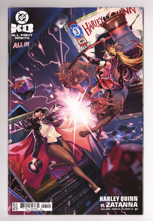 DC K.O. Harley Quinn Vs Zatanna 1 Campbell Variant (2025)