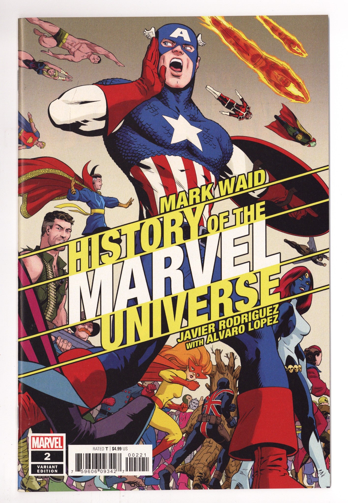 History of the Marvel Universe Vol 2 2 High Grade (2019) 
