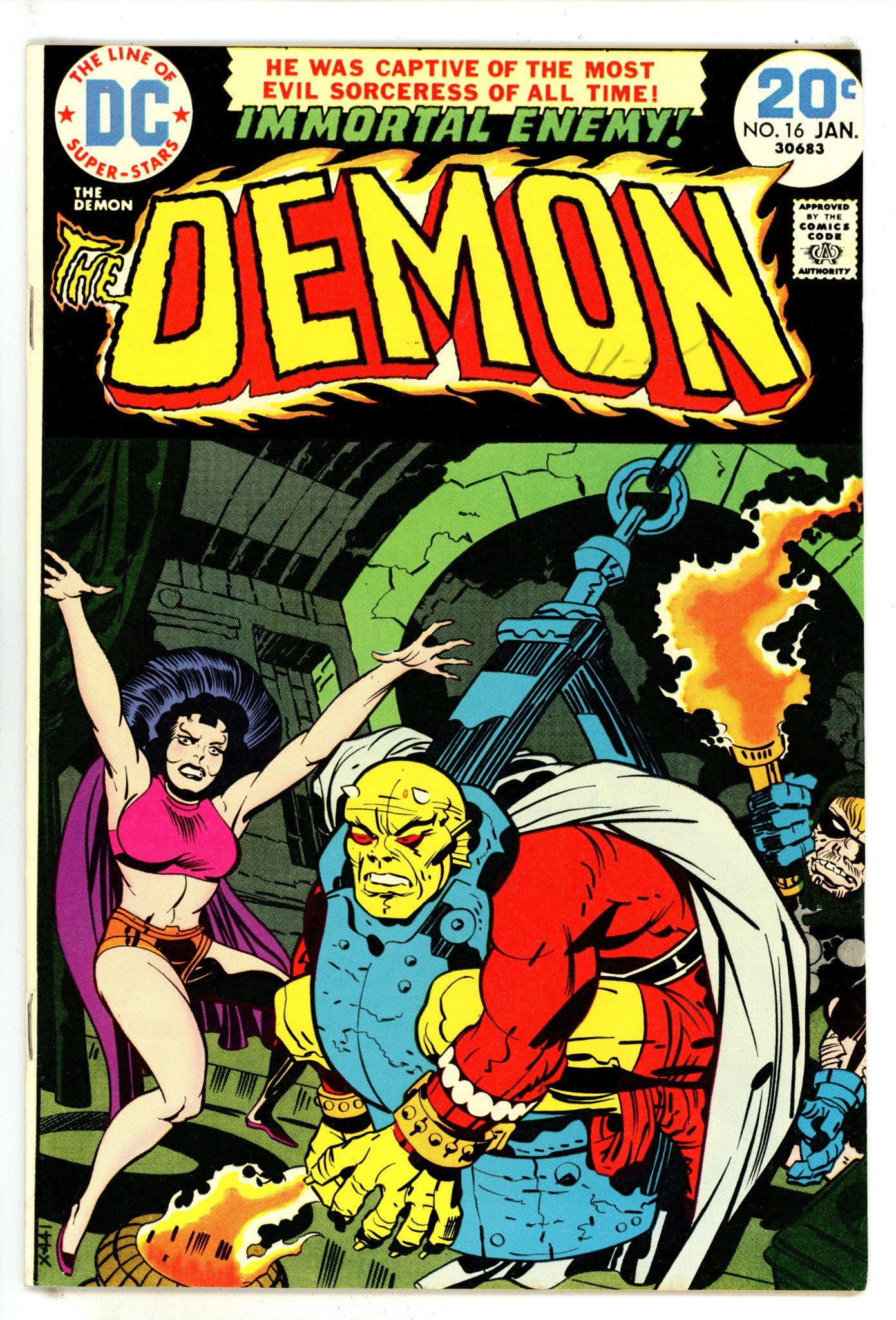 The Demon Vol 1 16 VF+ (8.5) (1974) 