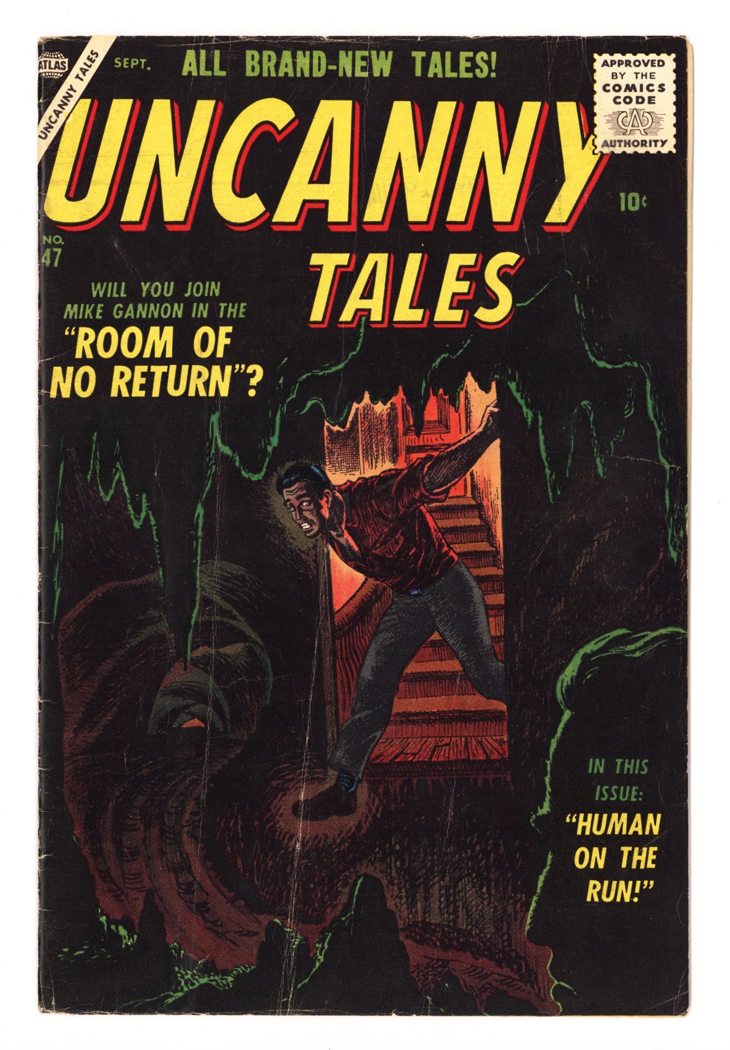 Uncanny Tales Vol 1 47 VG- (3.5) (1956) 