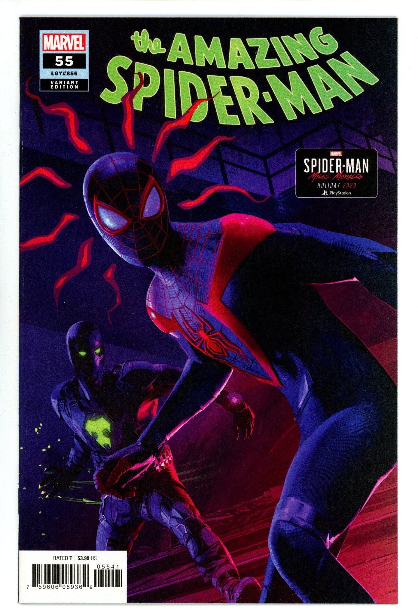 Amazing Spider-Man Vol 5 55 (856) NM- (9.2) (2021) Schumacher Incentive Variant 