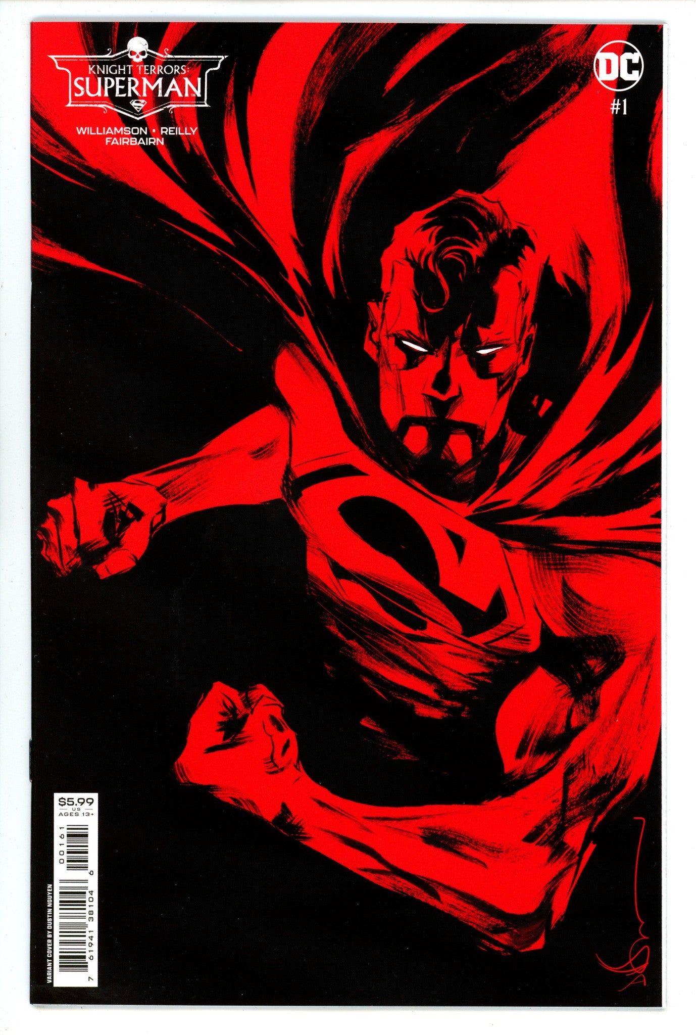 Knight Terrors: Superman 1 High Grade (2023) Nguyen Variant 
