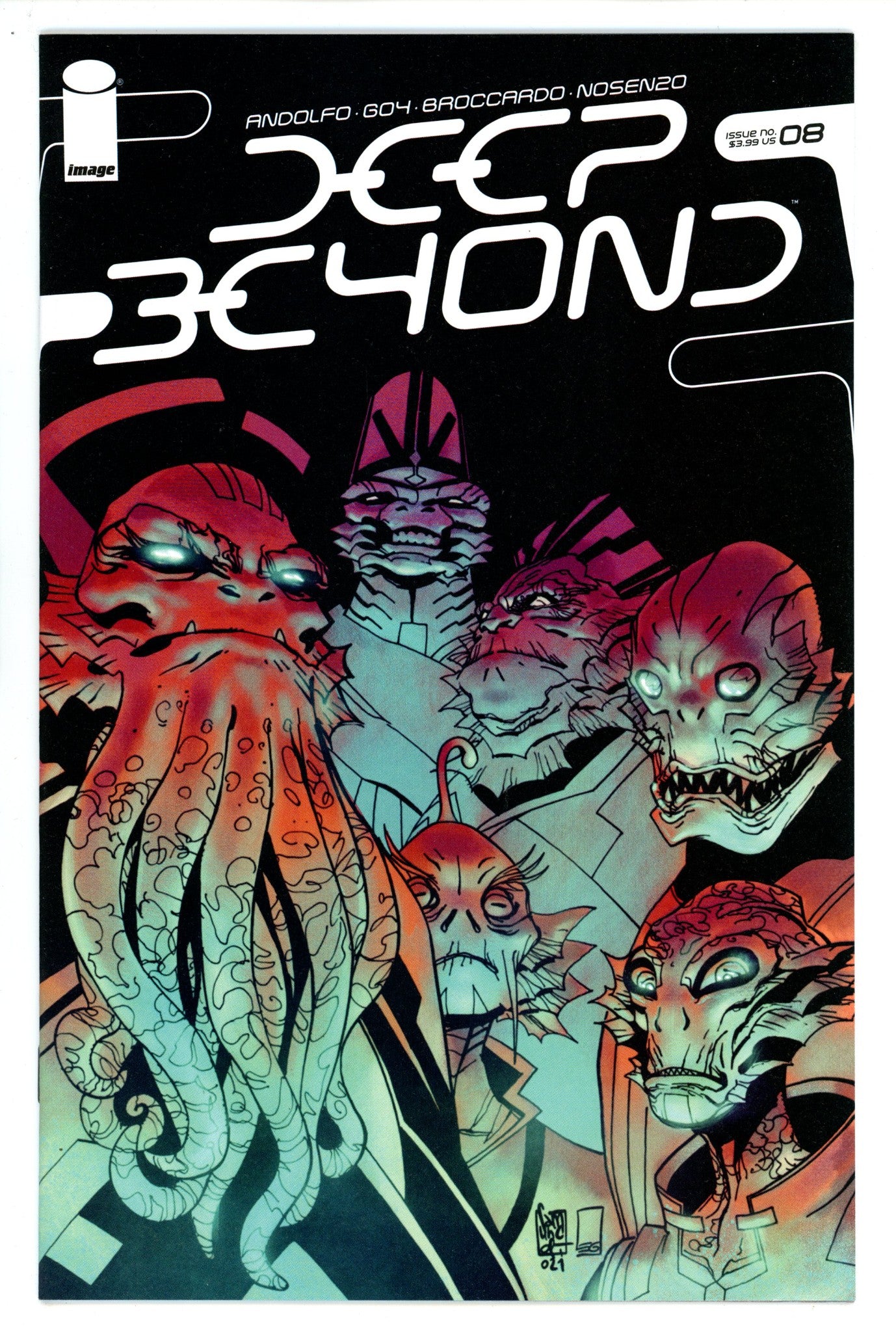 Deep Beyond 8 High Grade (2021) Camuncoli Variant 