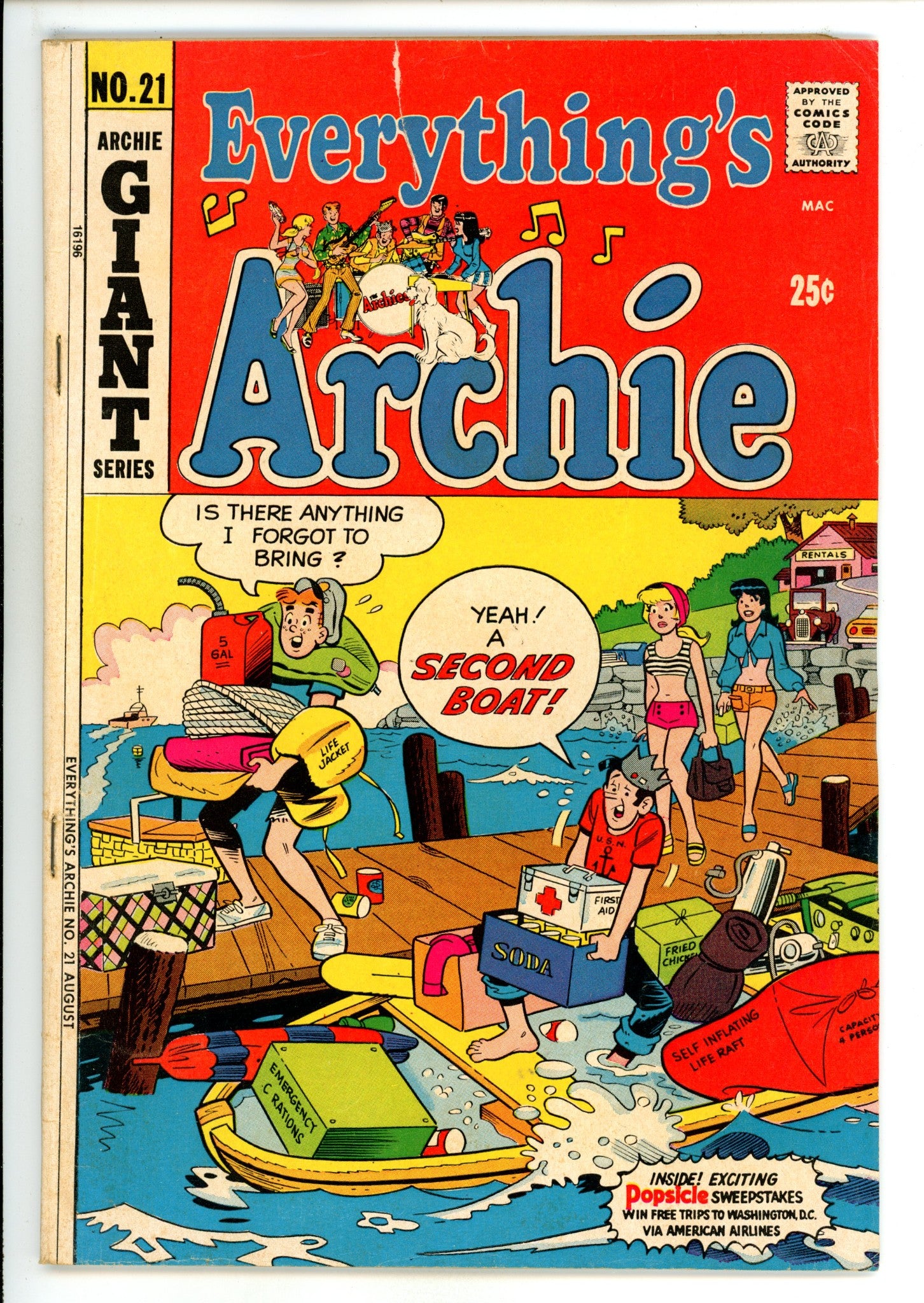 Everything's Archie 21 VG (4.0) (1972) 
