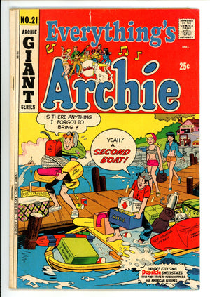 Everything's Archie 21 VG (4.0) (1972) 