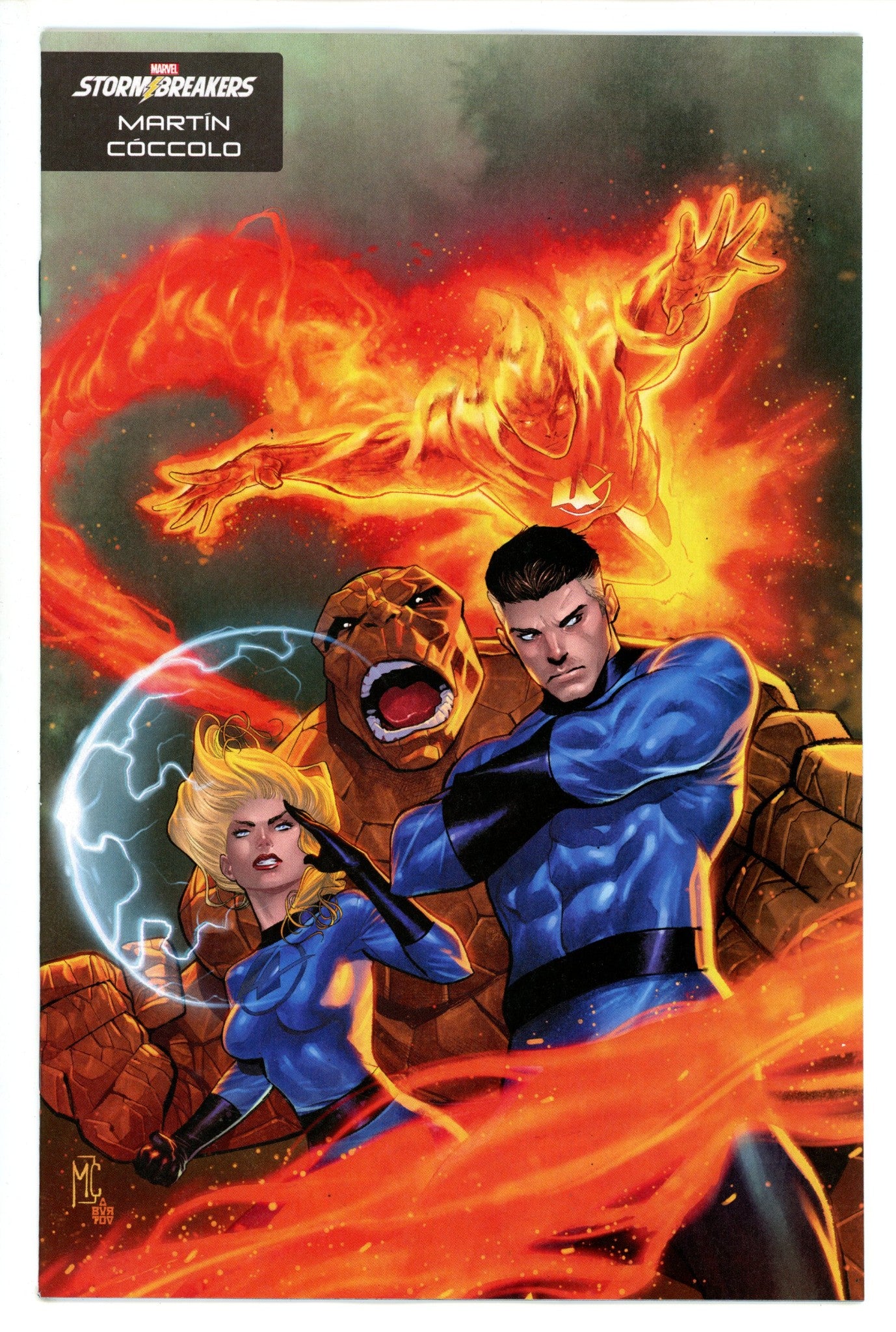 Fantastic Four Vol 7 13 Coccolo Stormbreakers Variant (2023)