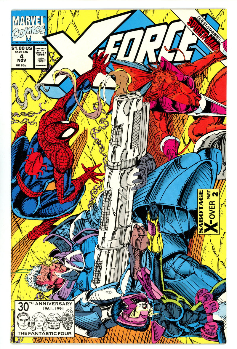 X-Force Vol 1 4 High Grade (1991) 