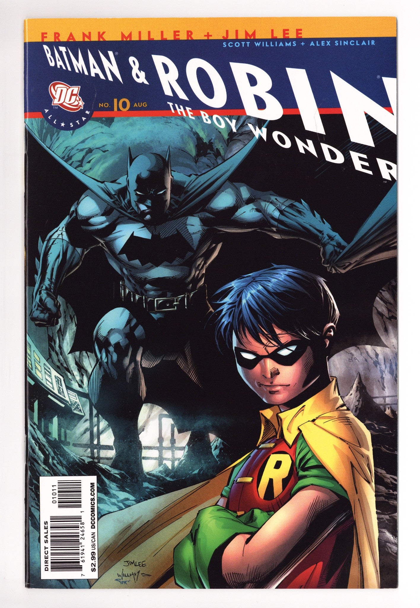 All Star Batman & Robin, the Boy Wonder 10 VF/NM (9.0) Recalled (2008) 