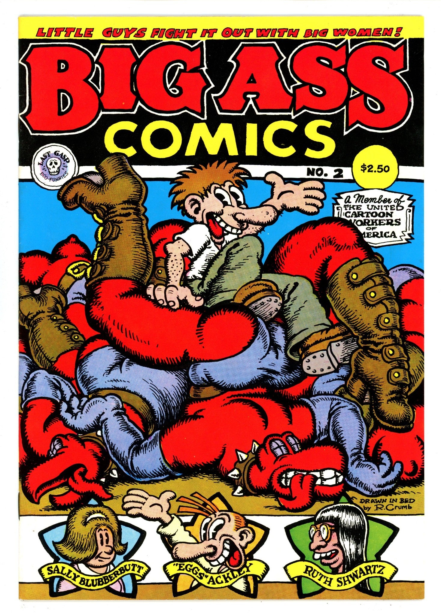 Big Ass Comics 2 FN+ (6.5) (1991) 