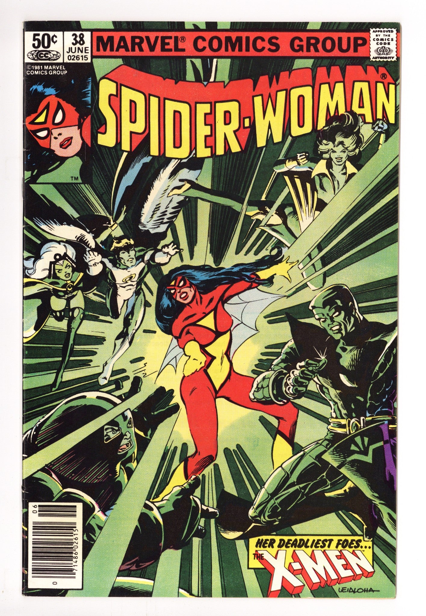 Spider-Woman Vol 1 38 Low Grade (1981) Newsstand 