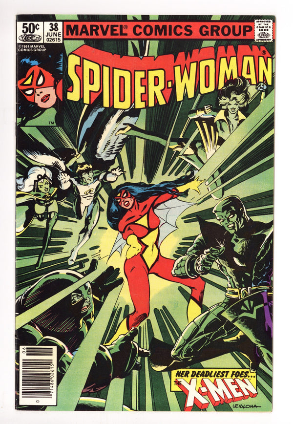 Spider-Woman Vol 1 38 Low Grade (1981) Newsstand