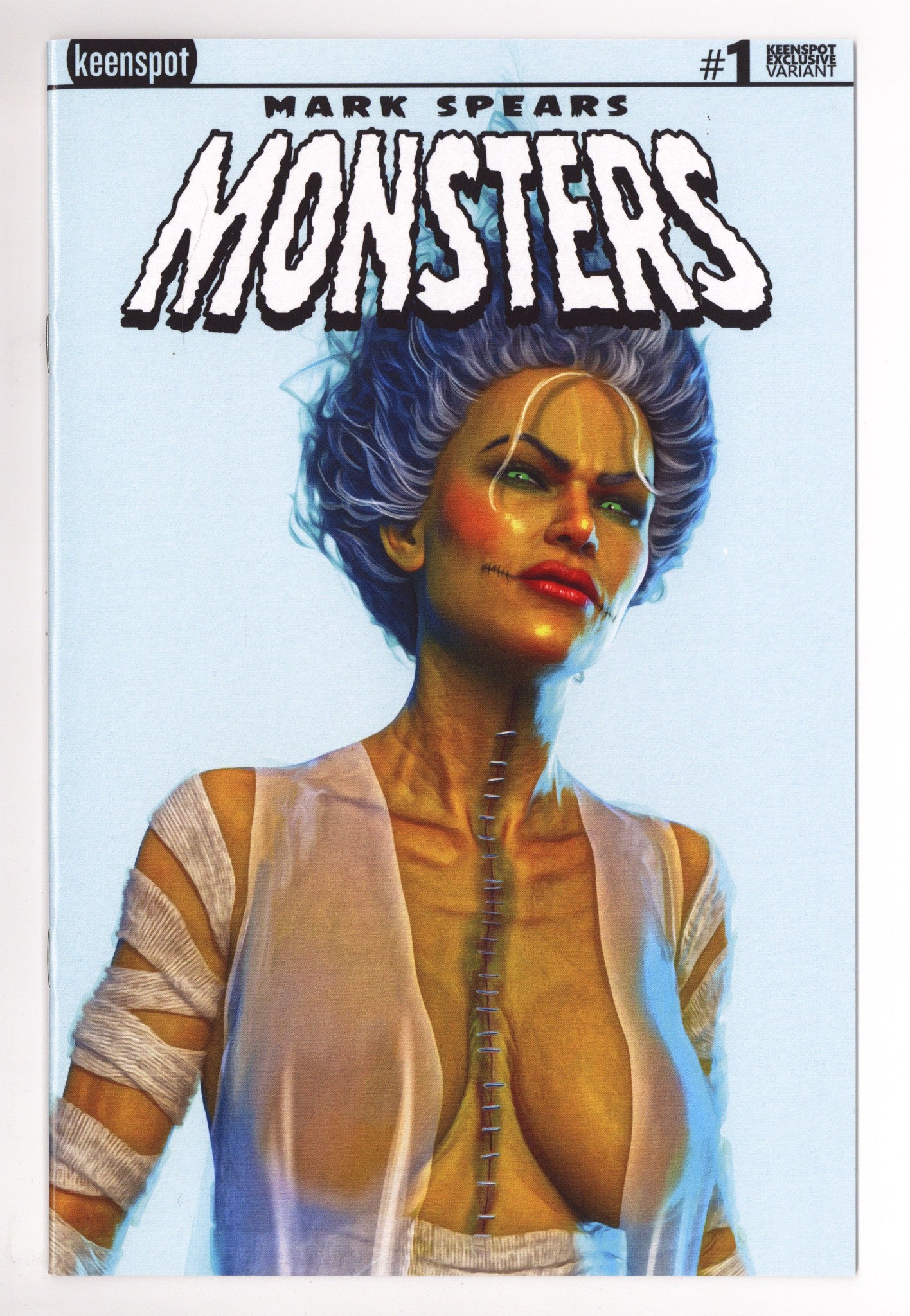 Mark Spears Monsters   1  NM (9.4) 3rd Print  (2024) Spears     Exclusive Variant  