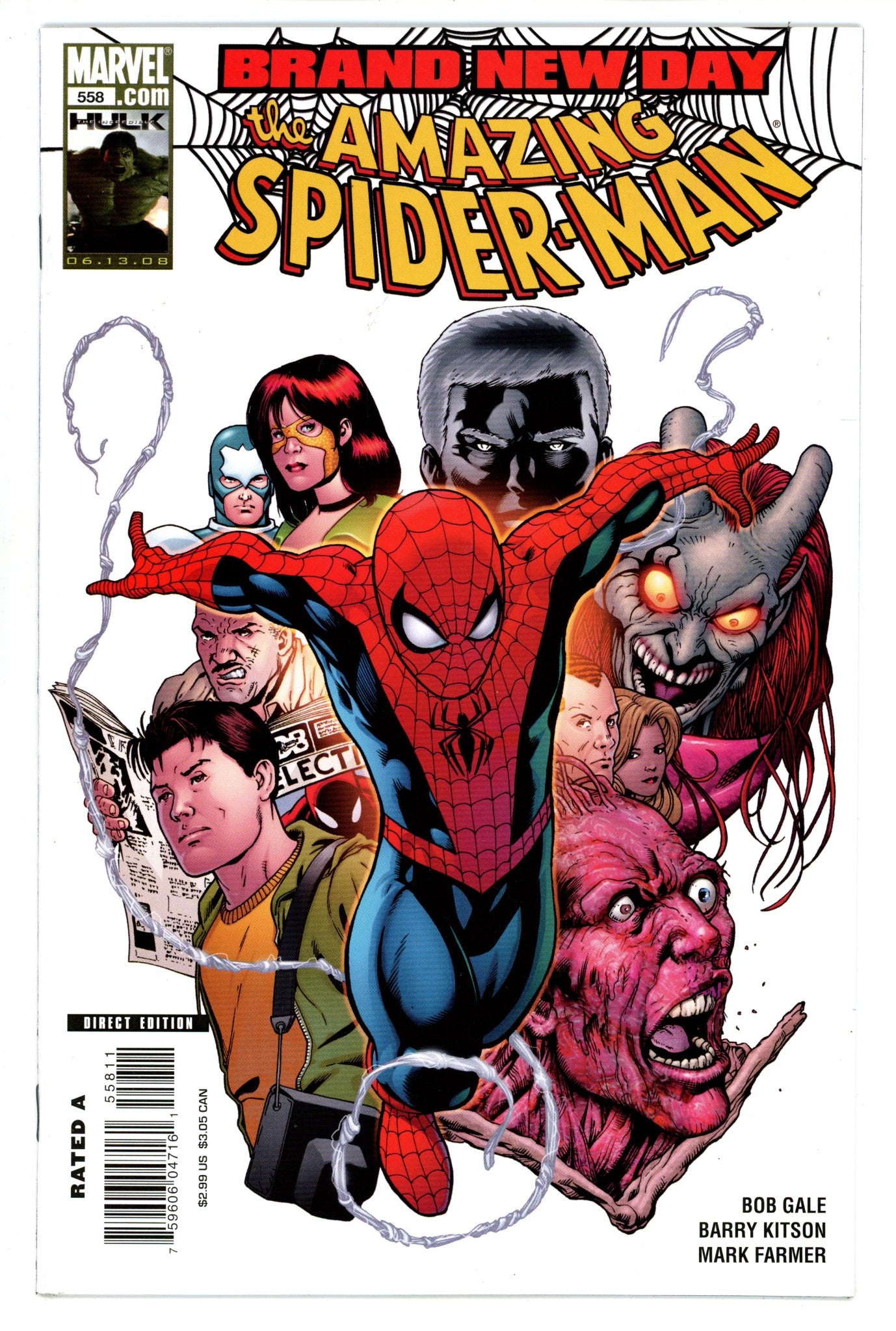 The Amazing Spider-Man Vol 2 558 VF/NM (9.0) (2008) 
