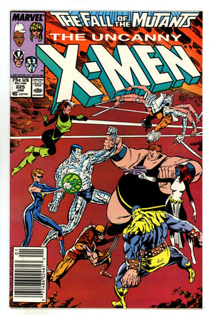 The Uncanny X-Men Vol 1 225 Mid Grade (1988) Newsstand