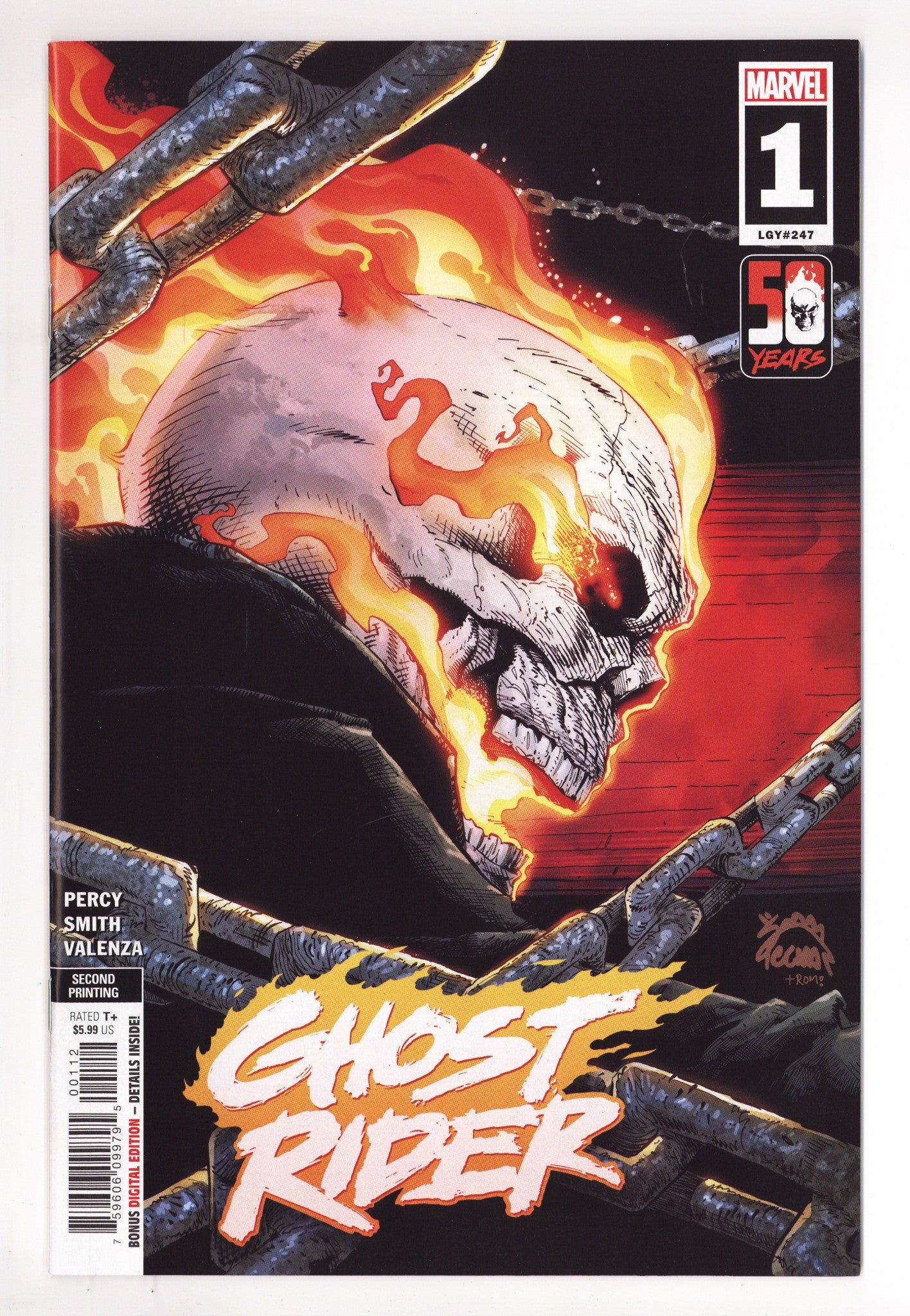 Ghost Rider Vol 9 1 (247) High Grade (2022) 2nd Print 