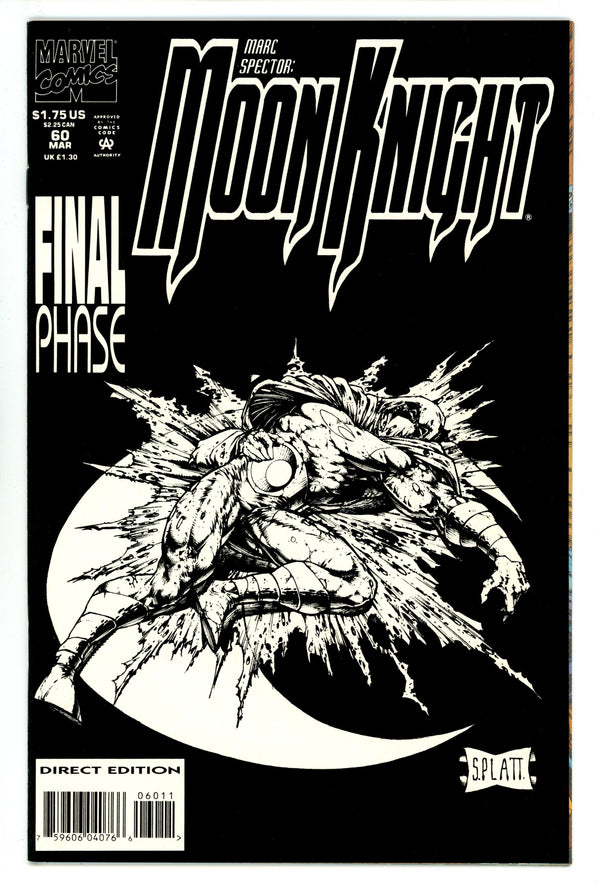Marc Spector: Moon Knight 60 NM- (9.2) (1994)